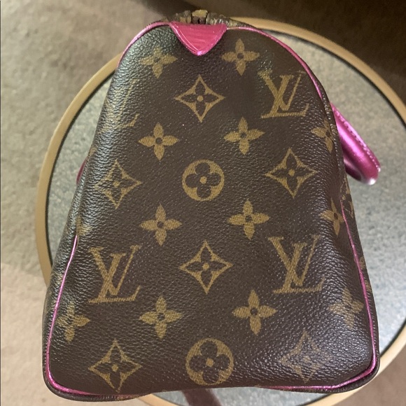 Custom Painted LV Louis Vuitton Speedy 25 - Picture 8 of 16